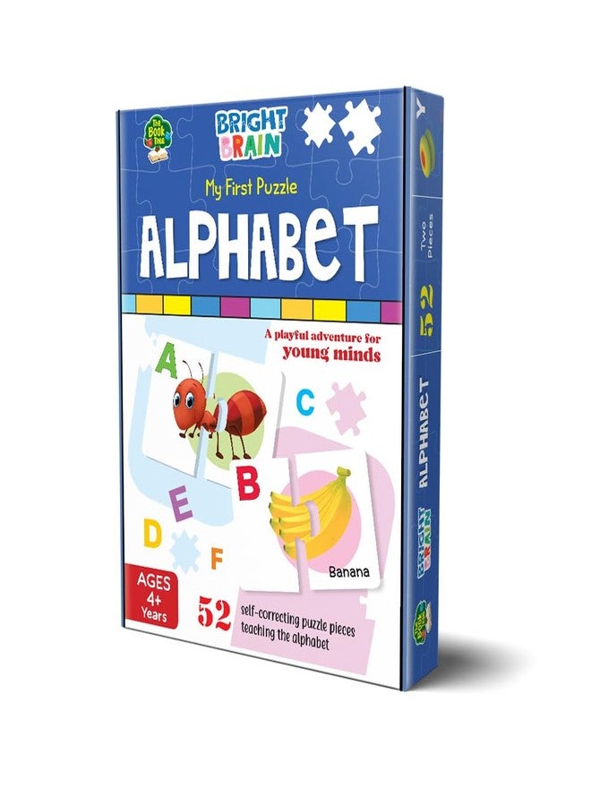The Book Tree Alphabet Puzzle - 52 Piece Jigsaw Puzzle for Preschoolers, Educational Toy for Learning ABC and Letters, Gifts for Kids Ages 3 to 6 by Majestic Book Club - Image 2